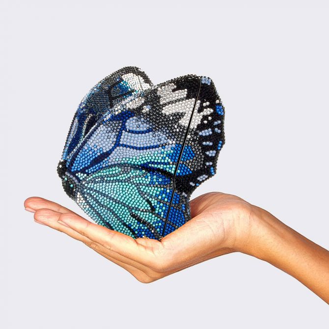 Judith leiber on sale butterfly clutch