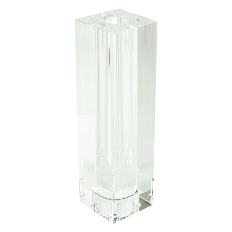 Tizo Crystal Glass Bud Vase