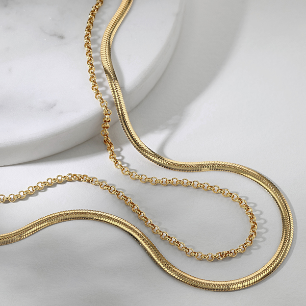 Shop Yellow Gold Necklaces