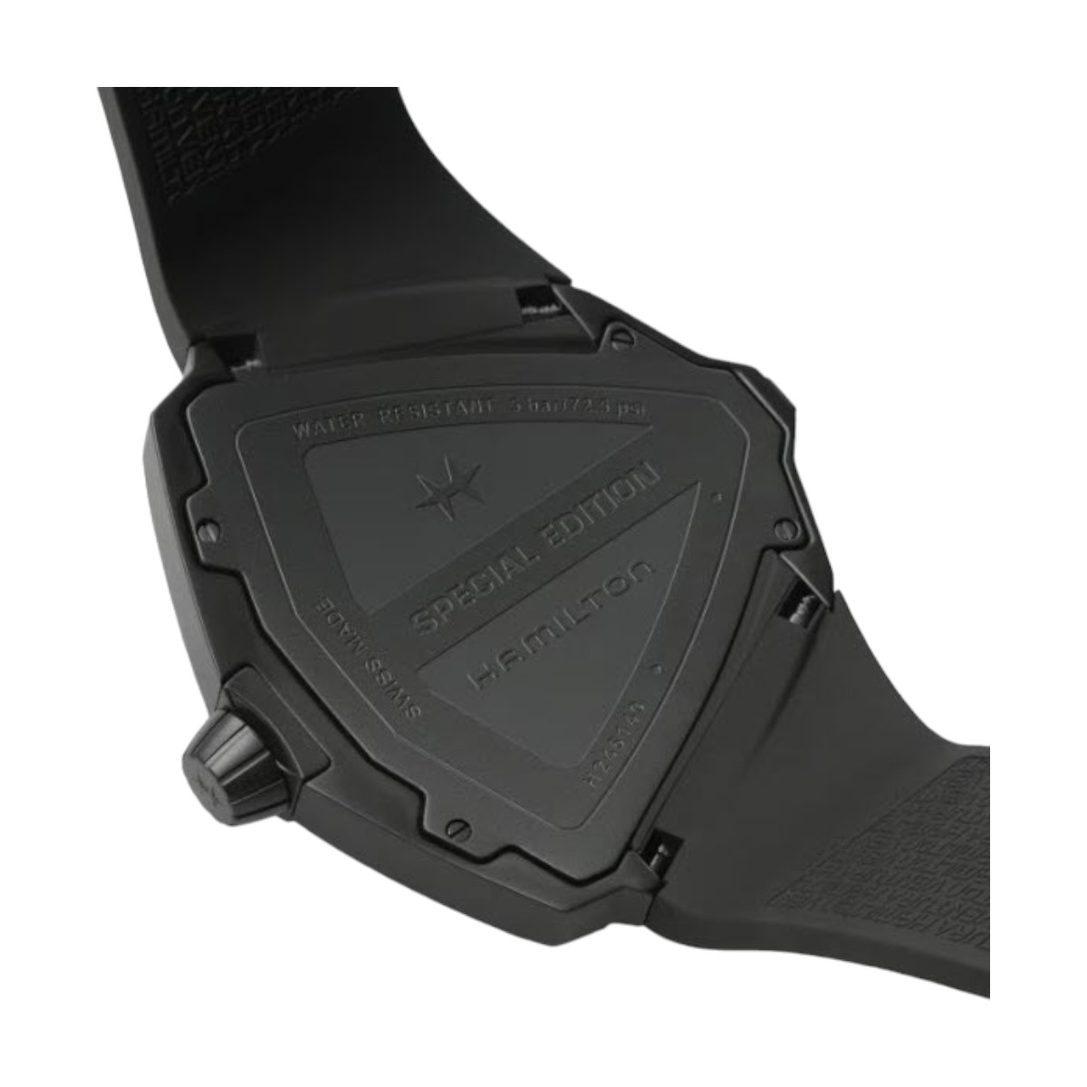 Hamilton Ventura XXL Bright Dune Limited Edition 52mm x 47.6mm Watch, Black Dial