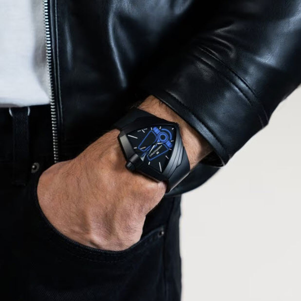 Hamilton Ventura XXL Bright Dune Limited Edition 52mm x 47.6mm Watch, Black Dial