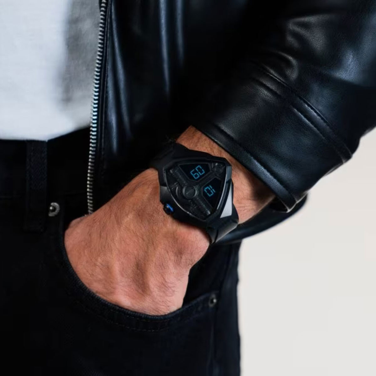 Hamilton Ventura Edge Dune Limited Edition 51mm  x 47mm Men's Watch, Black Dial