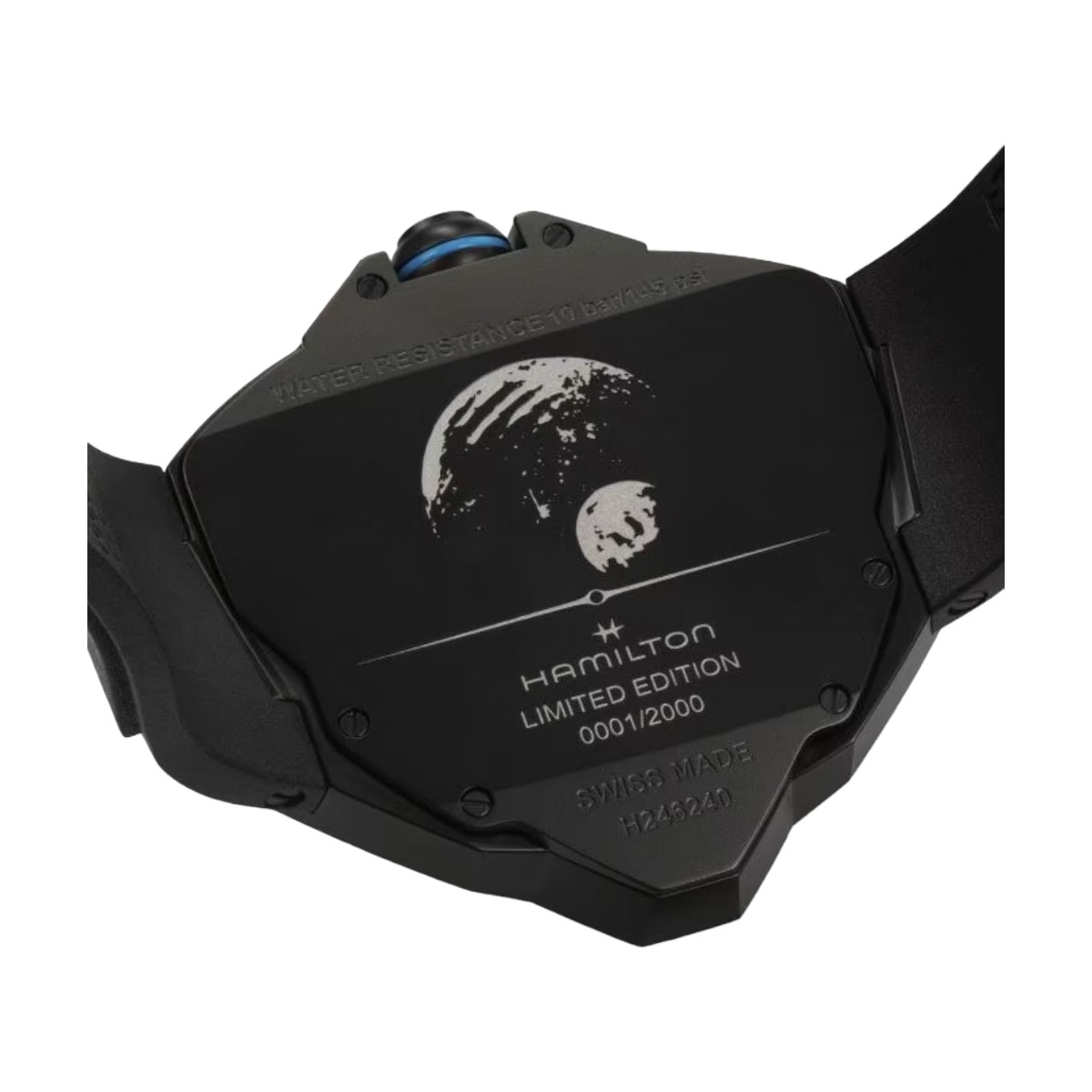 Hamilton Ventura Edge Dune Limited Edition 51mm  x 47mm Men's Watch, Black Dial