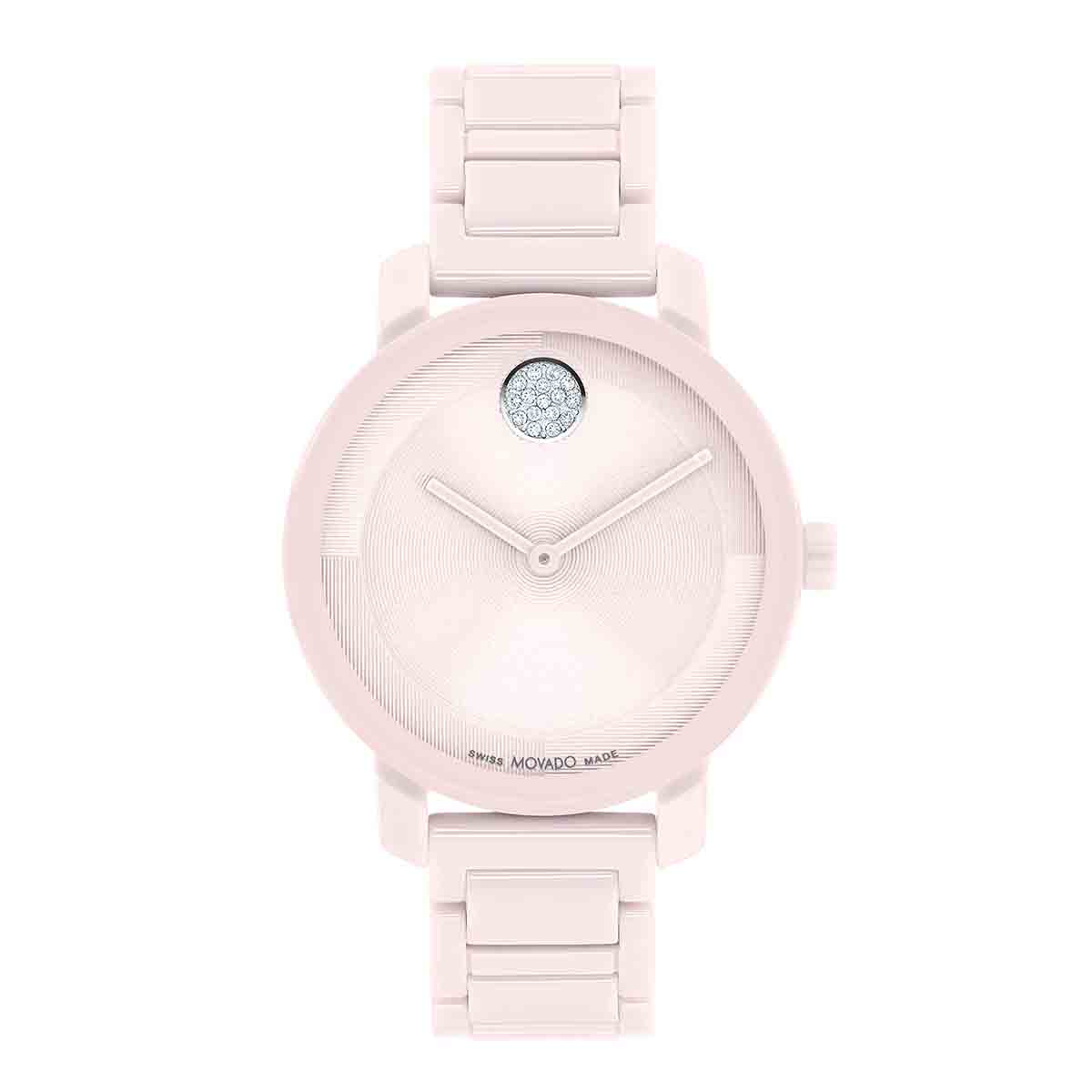 Bold Evolution 2.0 34mm Women's Watch, Blush Pink Dial