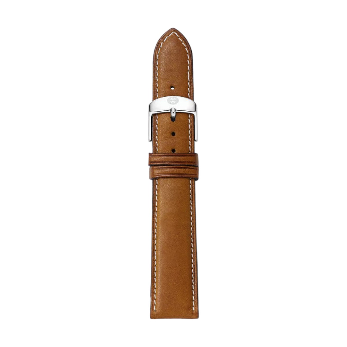 Michele Saddle Leather 18mm Watch Strap