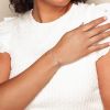 Demeglio Extensible Diamond Stretch Bracelet in White Gold
