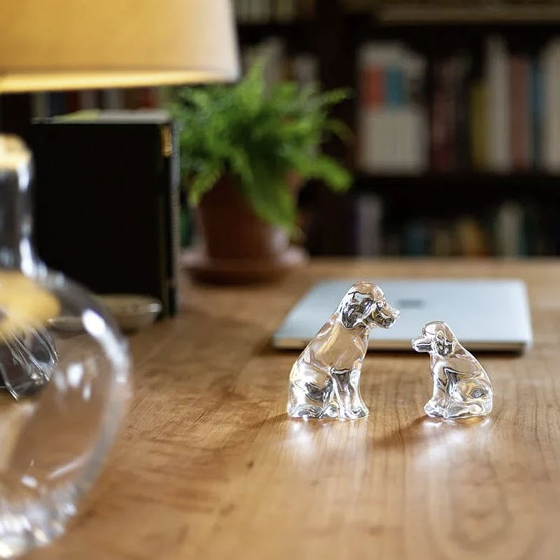 Simon Pearce Dog Figurine