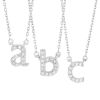 White Gold Diamond Initial Pendants