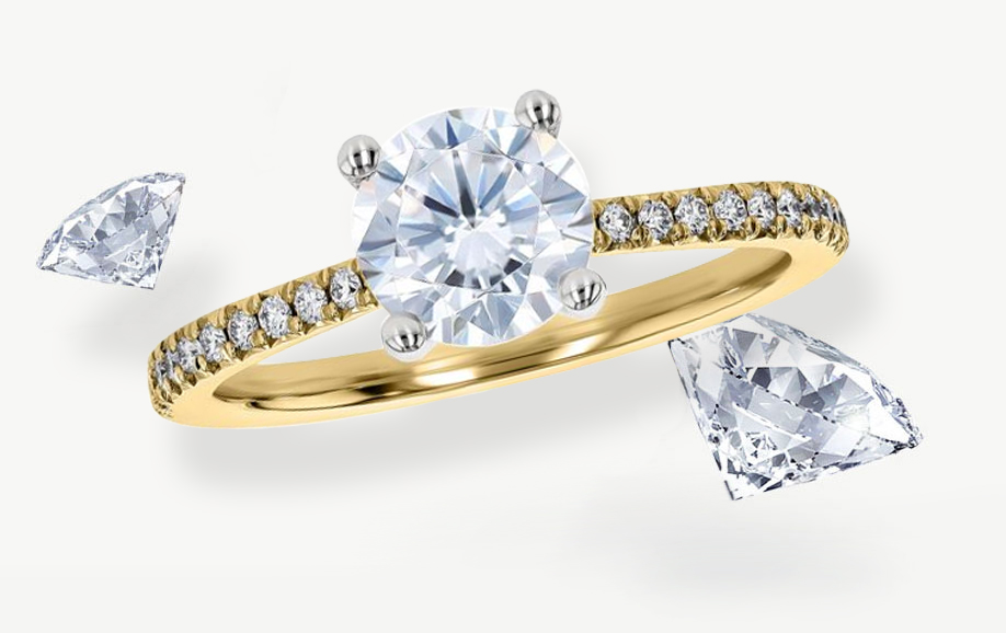 2CT Radiant Cut Emerald Engagement Ring – Eurekalook