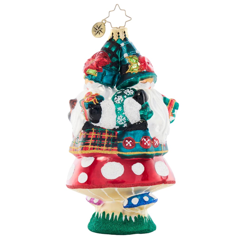 Christopher Radko Three Gnomes are Better than One Ornament