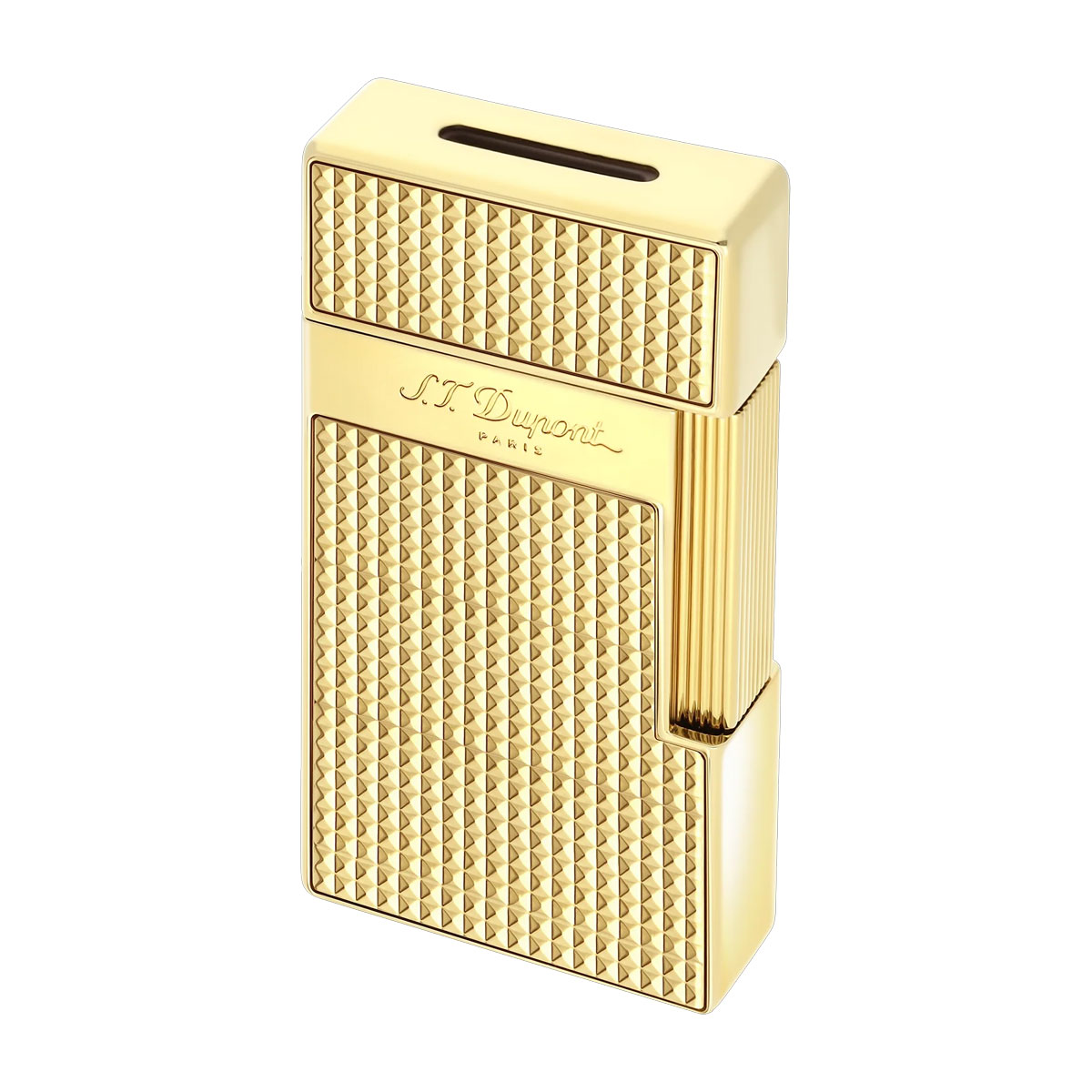 S.T. Dupont Big D Lighter, Golden Diamond Head