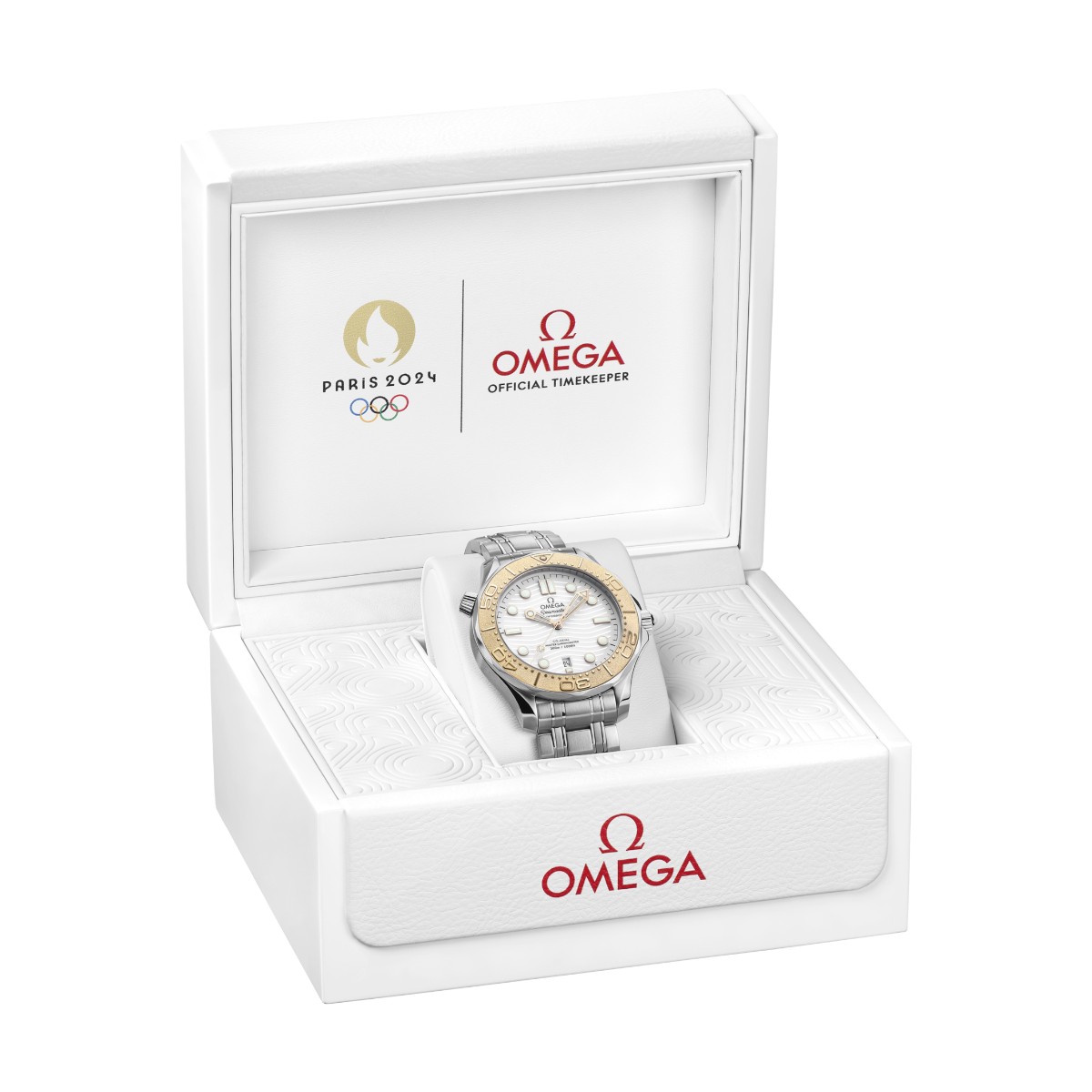 Omega Seamaster Diver 300m 42mm Men's Watch, Paris Olympics Edition