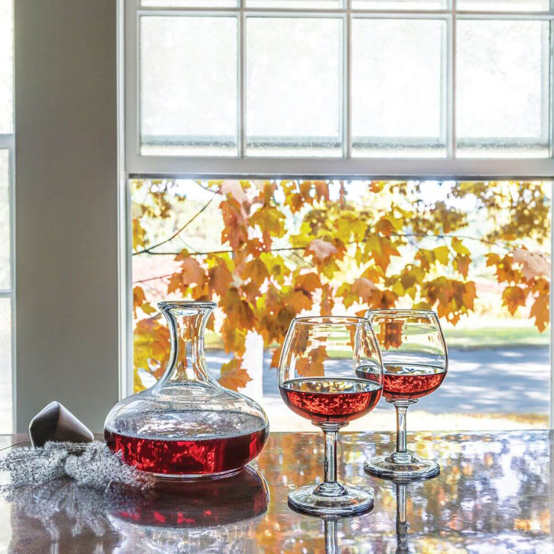 Simon Pearce Ascutney Wine Decanter