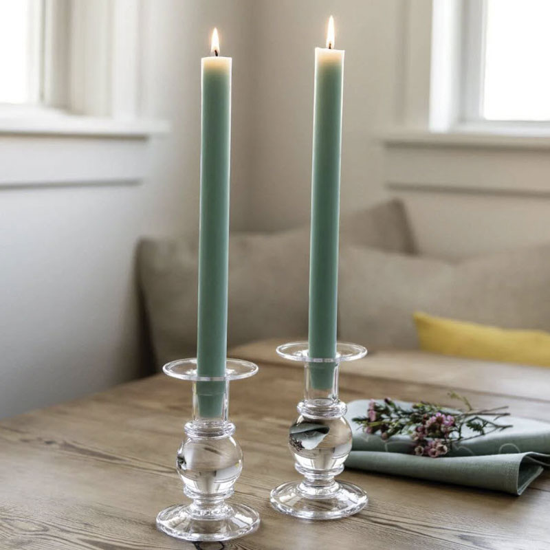 Simon Pearce Hartland Small Candlesticks, Set of 2