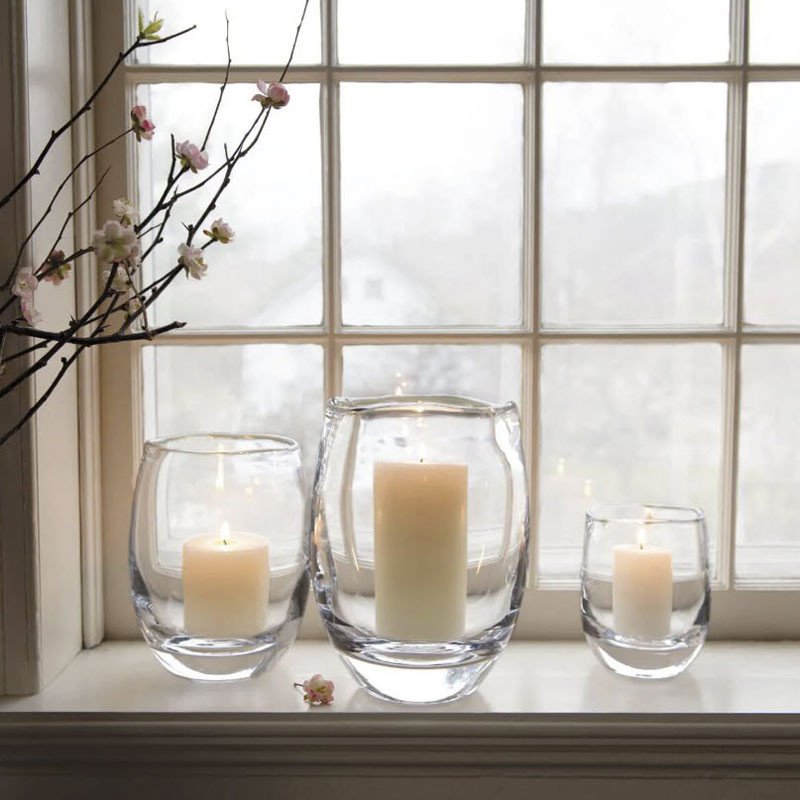 Simon Pearce Burlington Hurricane Vase, Medium