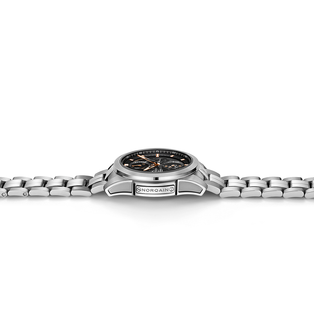 Norqain Independence Skeleton Chrono 42 mm Steel Bracelet Watch