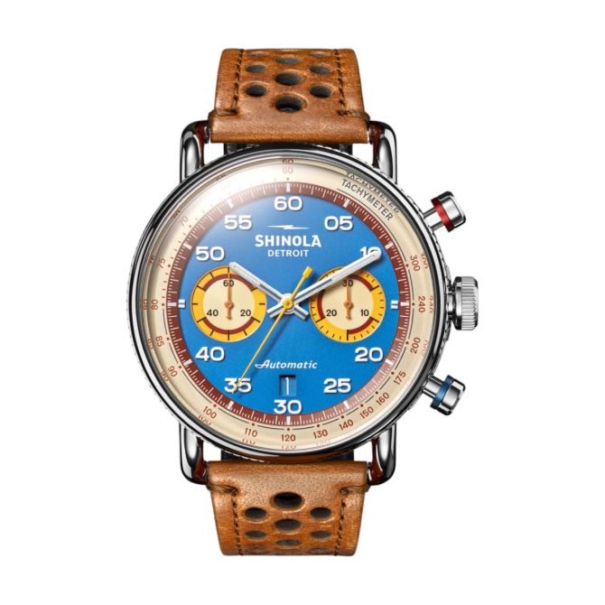 Shinola Canfield Speedway Lap 07 44mm Watch, Limited Edition