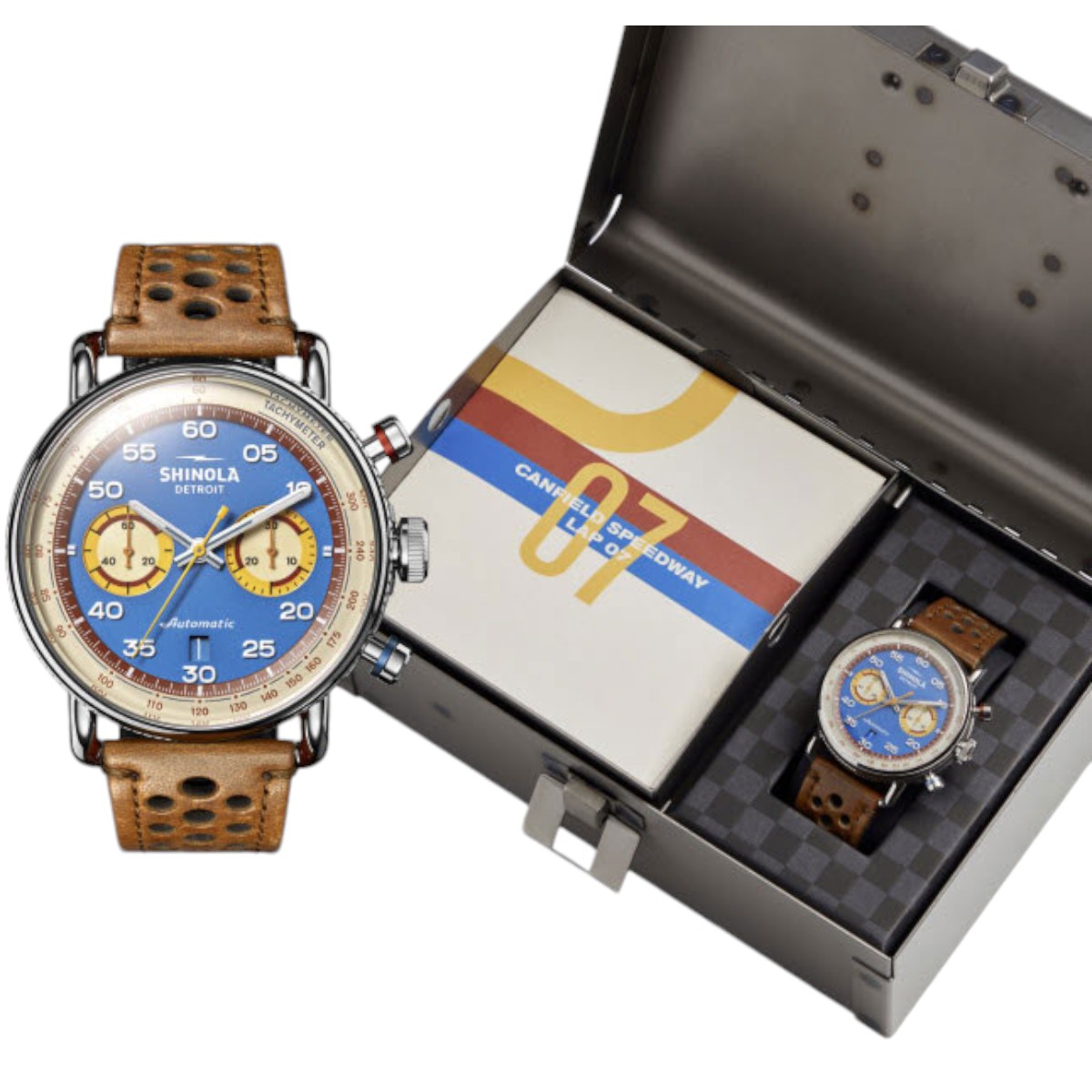 Shinola Canfield Speedway Lap 07 44mm Watch, Limited Edition