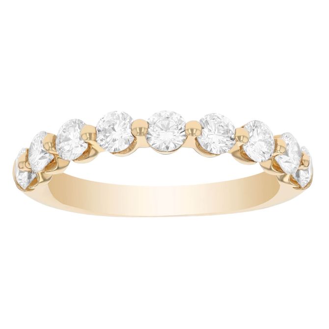 ALTR Lab Grown Diamond Wedding Band in Yellow Gold