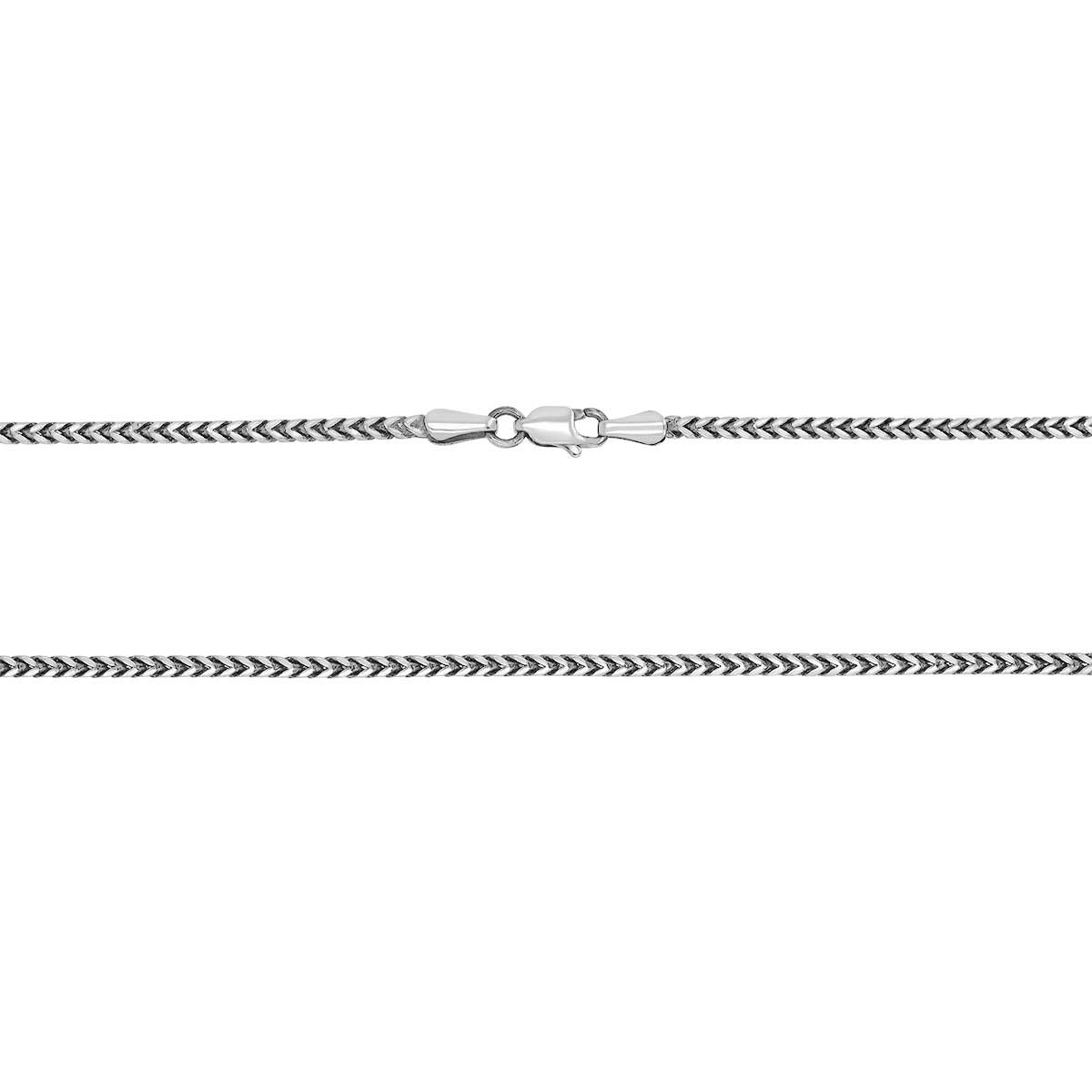 Sterling Silver 1.9mm Franco Chain, 20