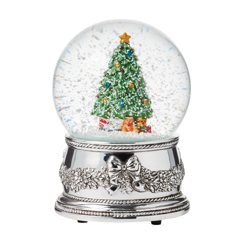 Reed & Barton Winter Traditions Tree Musical Snowglobe