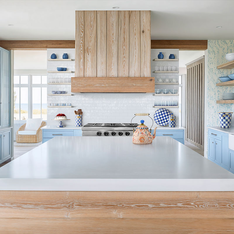 MacKenzie-Childs Coastal Shells Tea Kettle, 2QT