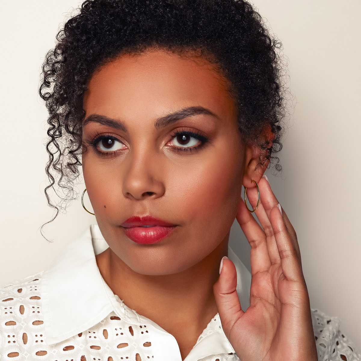 Parker 1.5 mm Endless Hoop Earrings in 14K Gold