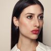 White Gold Small Square Hoop Earrings