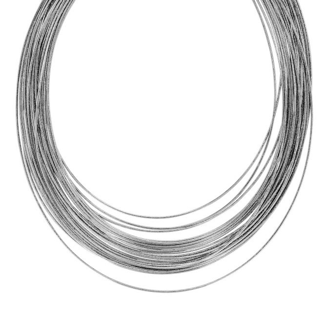 Pesavento DNA Spring Sterling Silver Multi-Strand Necklace