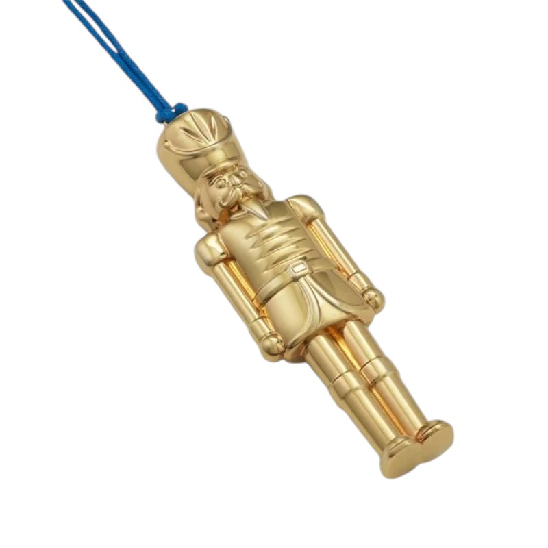 Waterford Christmas Nutcracker Golden Ornament