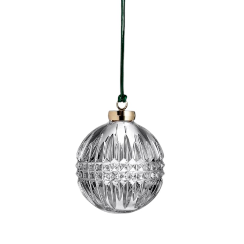 Waterford Lismore Diamond Christmas Bauble Ornament