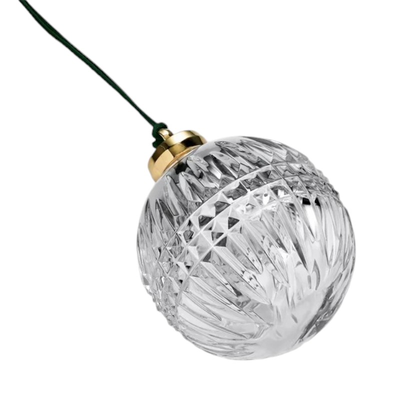 Waterford Lismore Diamond Christmas Bauble Ornament