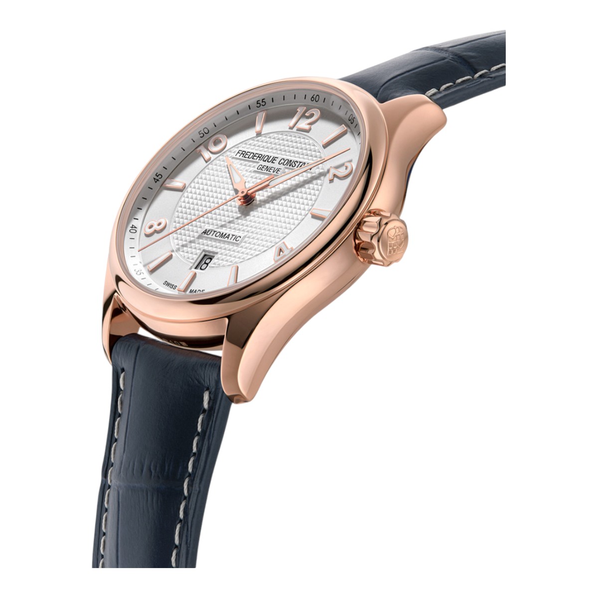 Frederique Constant Classics Runabout Automatic 42mm Men's Watch, Silver Dial