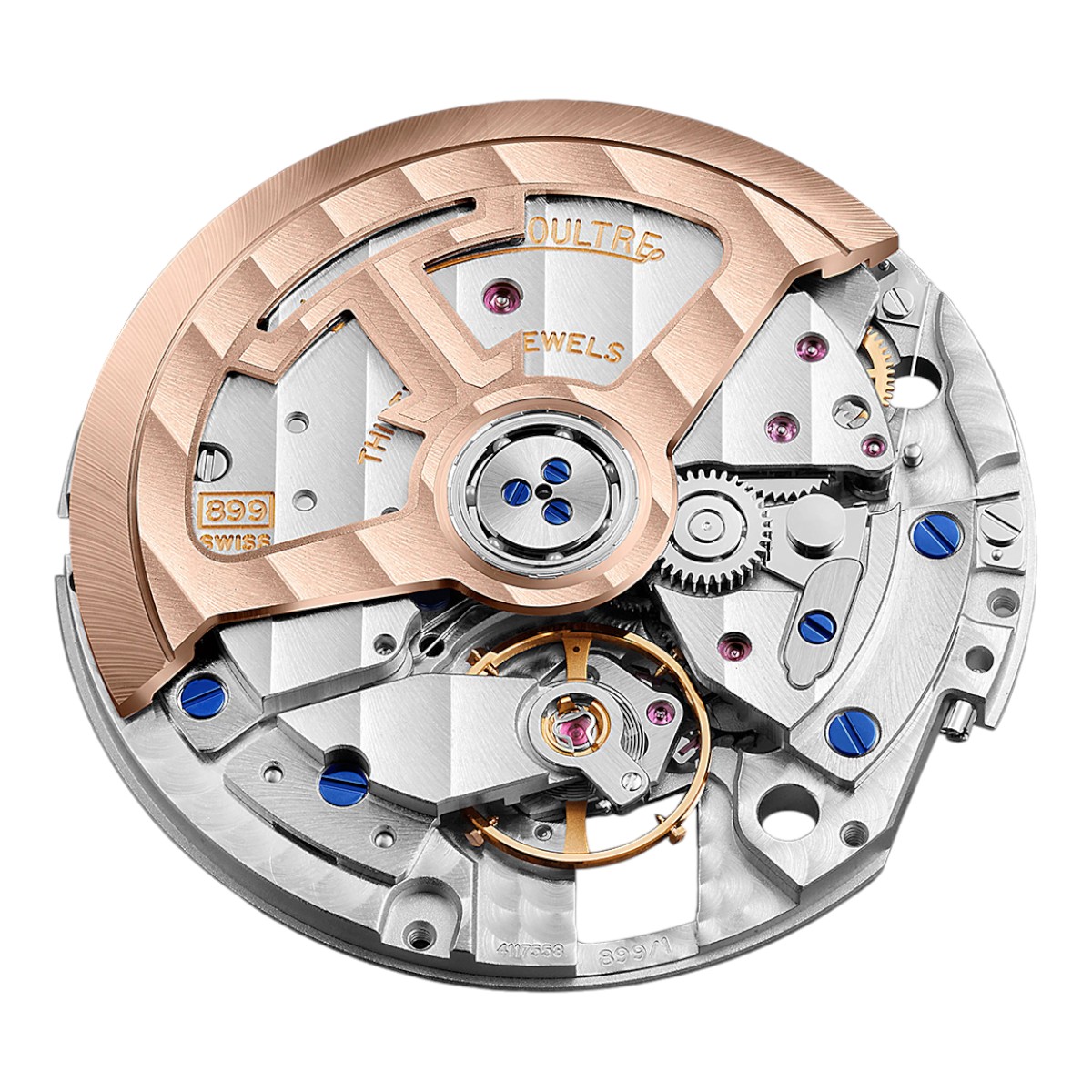 Jaeger-LeCoultre Master Ultra Thin Date 39mm Men's Watch, Blue Grey Dial