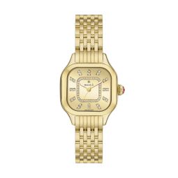 Michele Meggie Two-Tone 18k Yellow Gold Plated 29mm Watch