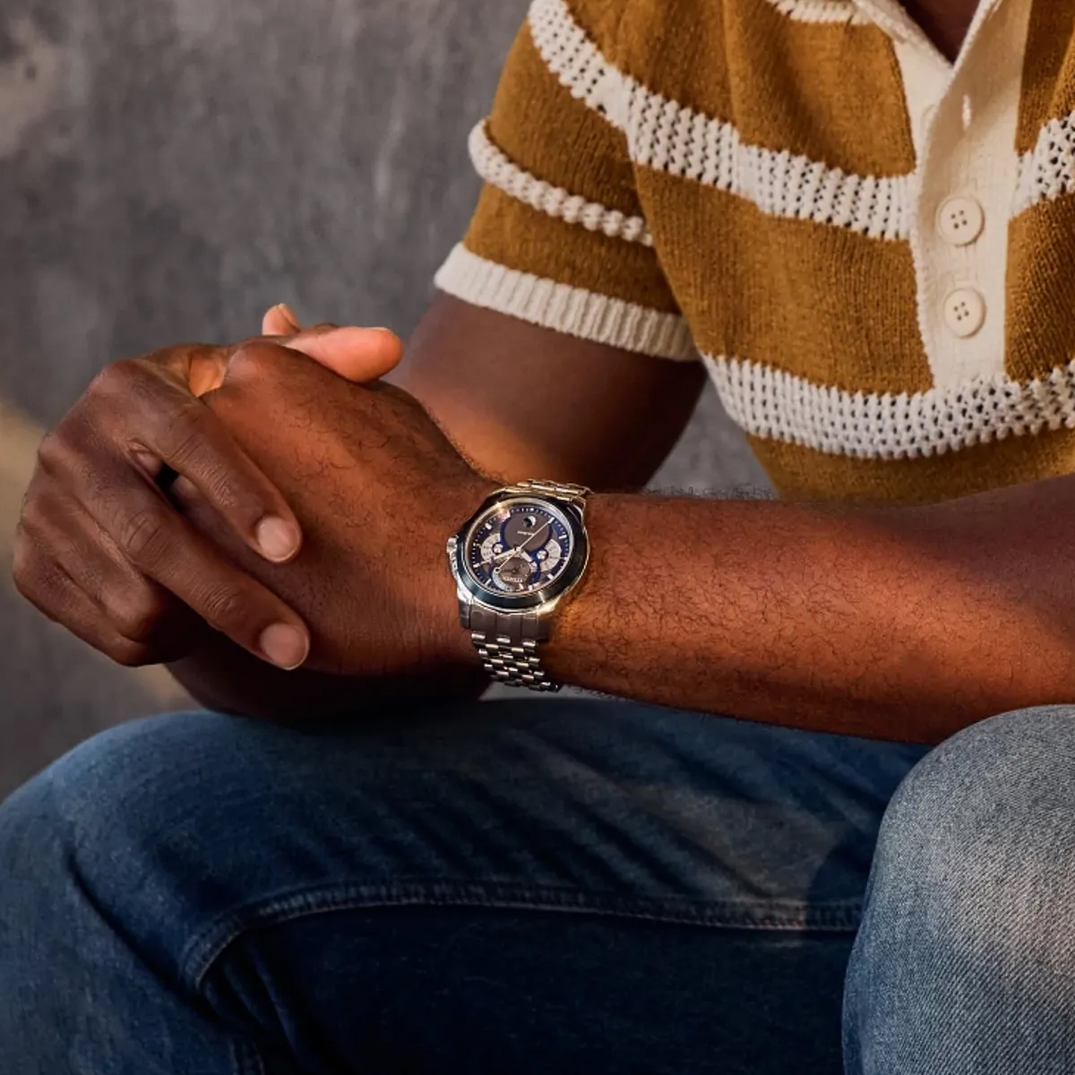 Citizen Calendrier 41.8mm Men's Watch, Blue Dial