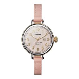 りんりん★ Shinola Runabout 25mm Women's Watch, Pink Dial | S0120299728