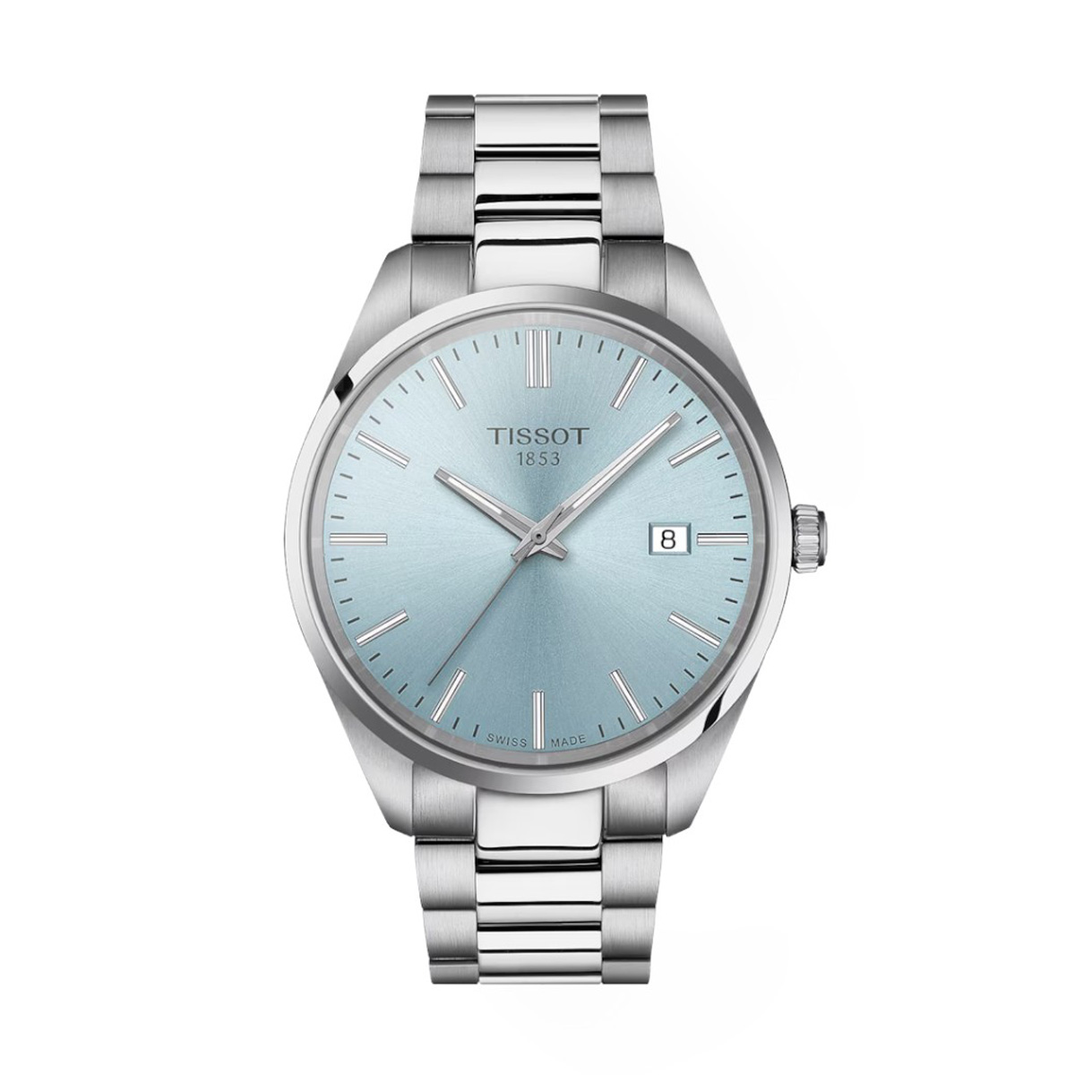 Tissot PR 100 Quartz 40mm Watch, Ice Blue Dial