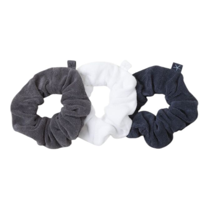 Barefoot Dreams CozyChic Terry Scrunchies, Set of 3