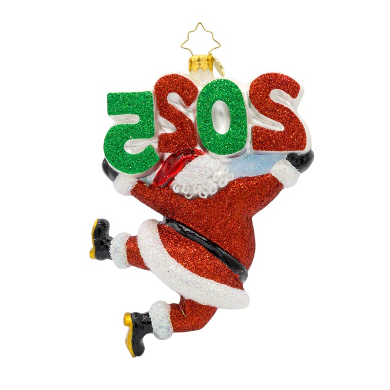 Christopher Radko Santa's 2025 Countdown Ornament