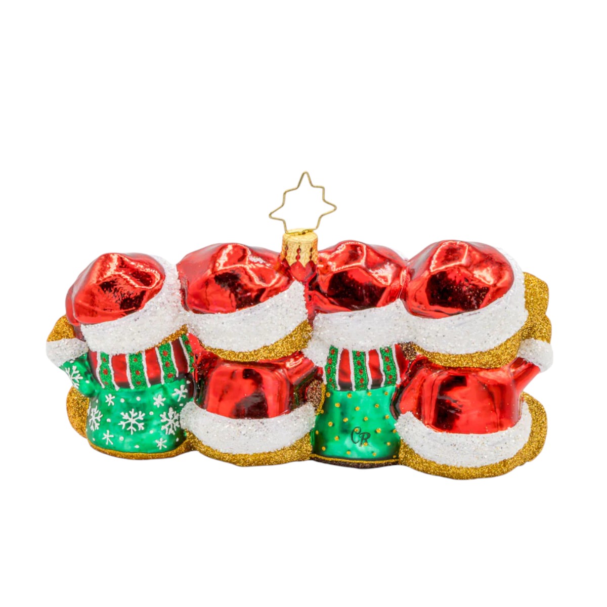 Christopher Radko Teddy Train Treasures Ornament