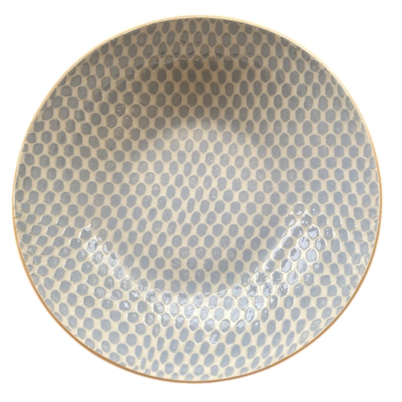 Terrafirma Ceramics Dot Opal Medium Serving Bowl