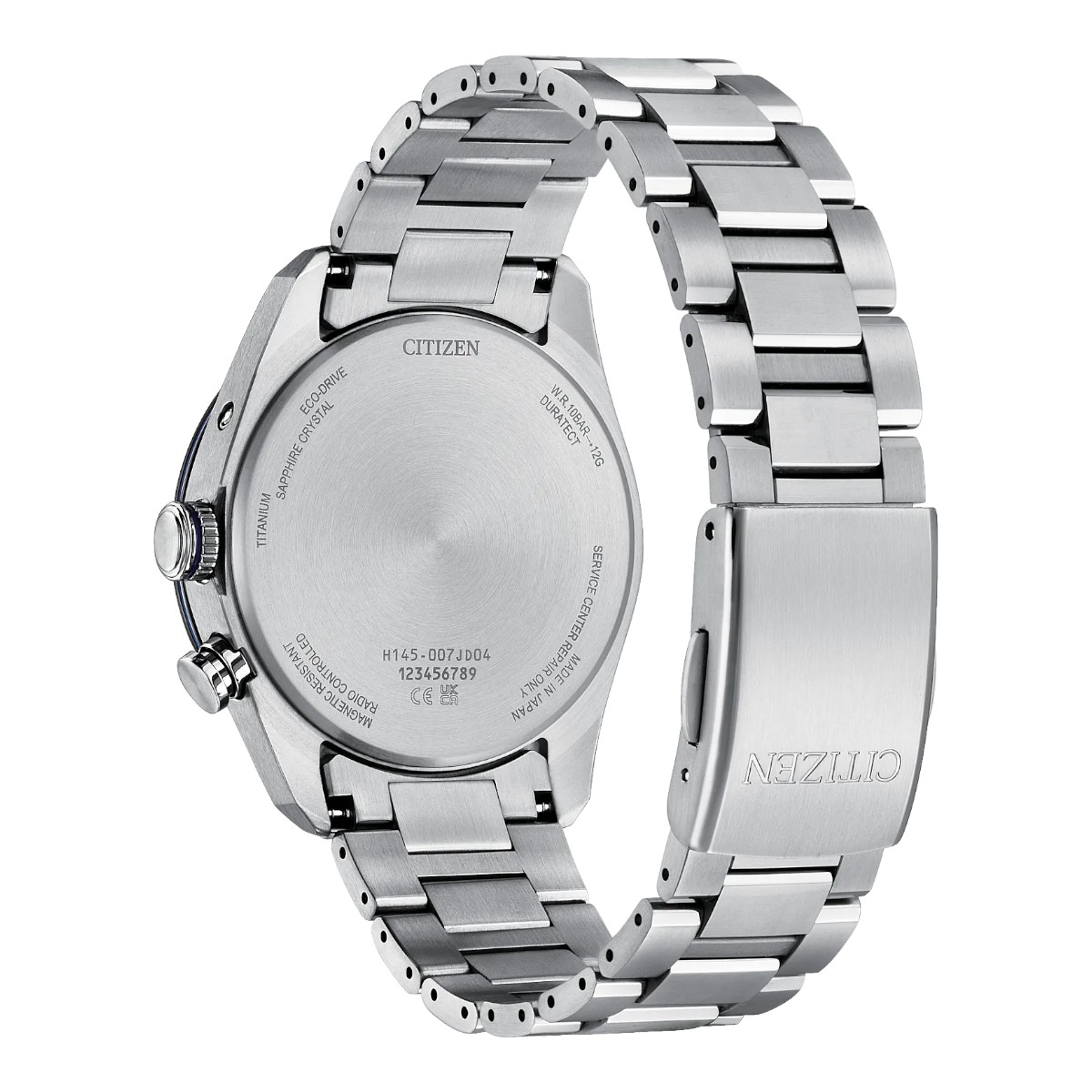 Citizen Attesa Super Titanium 40.6mm Men's Watch, Blue Dial