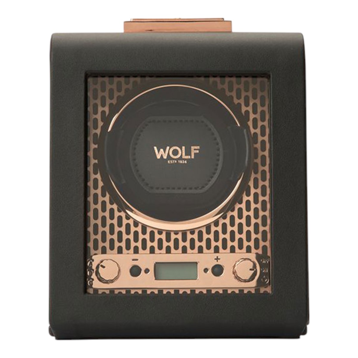 WOLF Axis Single Watch Winder, Powder Coat