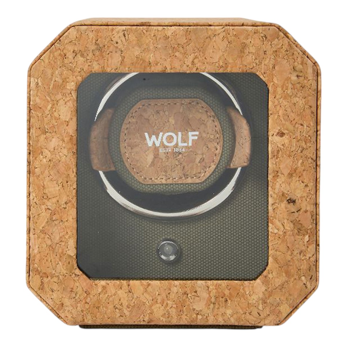 WOLF Cortica Single Watch Winder, Cork