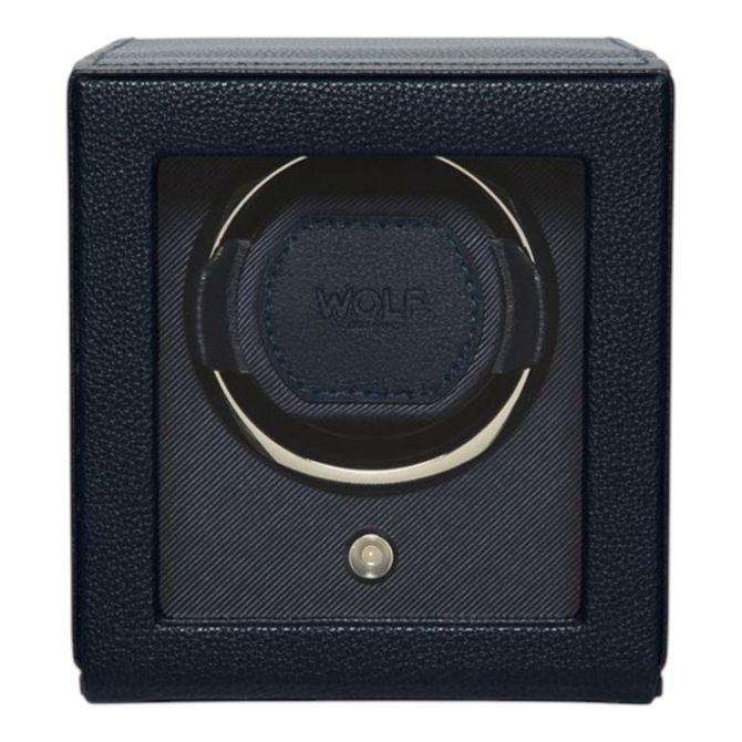 WOLF Cub Winder with Cover, Navy
