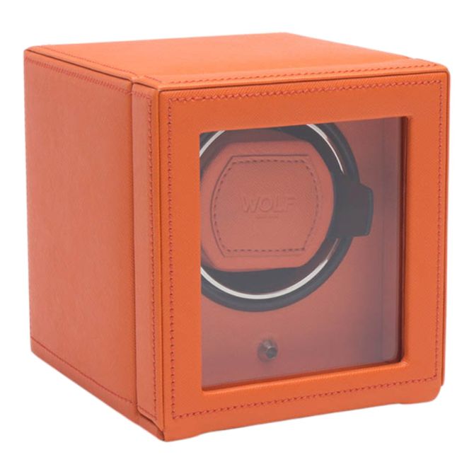 WOLF Cub Winder with Cover, Orange