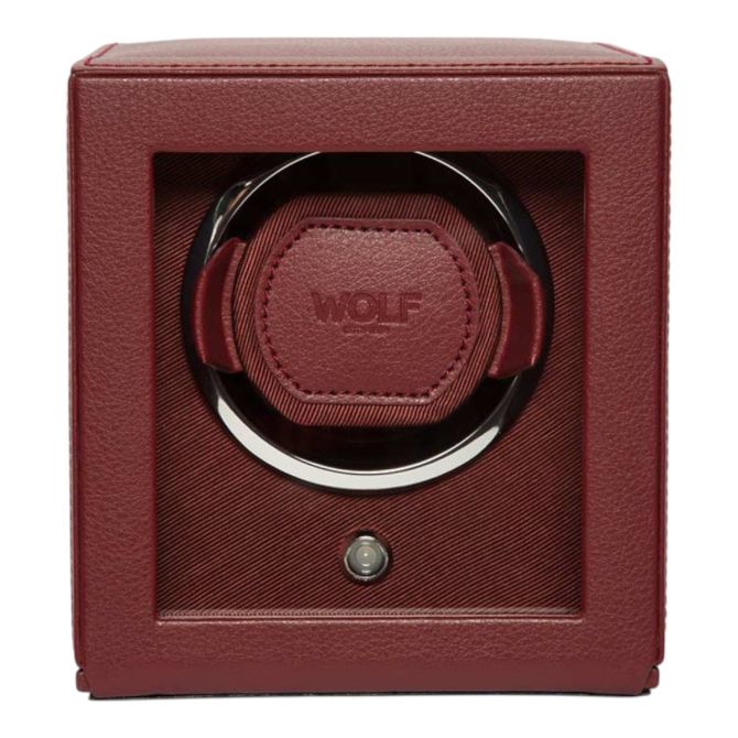 WOLF Cub Winder with Cover, Bordeaux