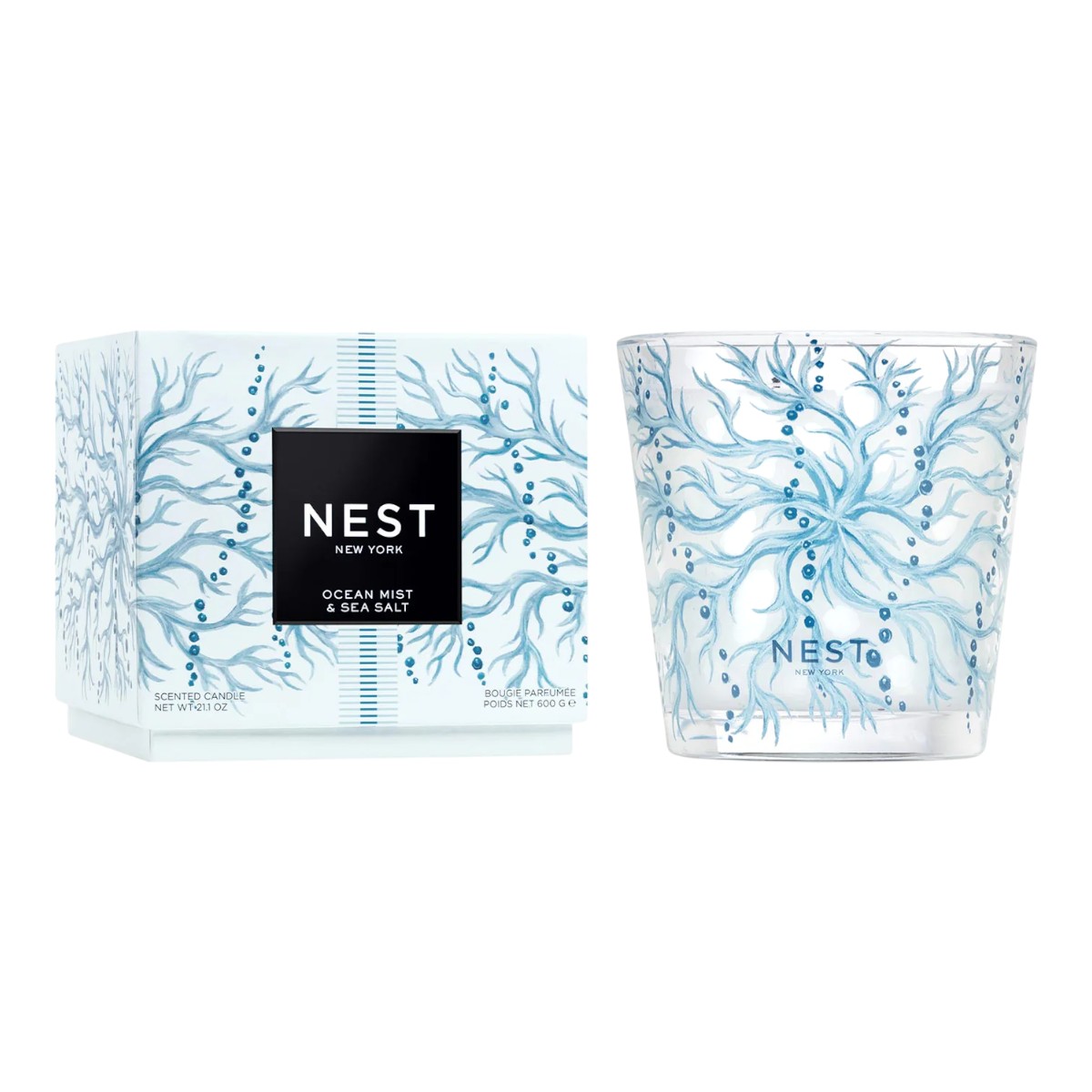 NEST New York Ocean Mist & Sea Salt Candle, 3 Wick