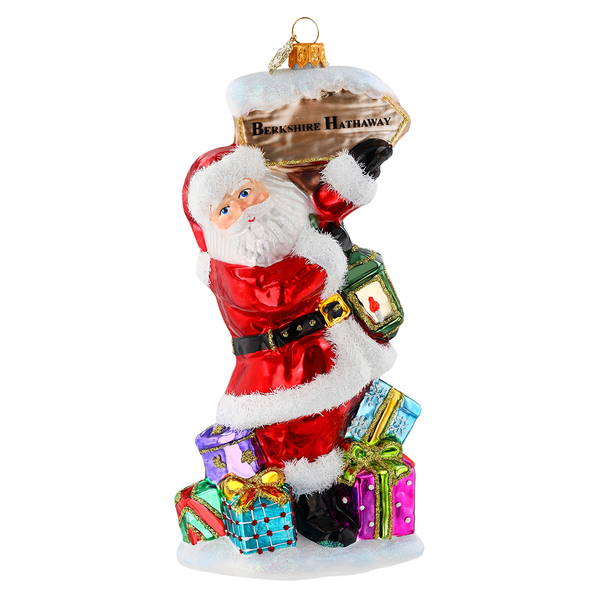 Berkshire Hathaway Santa Ornament